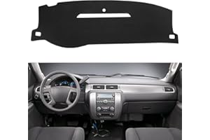 BERKSYDE Dash Cover Honeycomb Dashboard Cover Mat Compatible with 2007-2013 Chevy Silverado GMC Sierra and 2007-2014 Chevy Tahoe Suburban and GMC Yukon