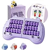 REWXXD Foot Roller Massager for Plantar Fasciitis Relief, Large Size, Eases Foot Pain & Cold Feet, Enhances Circulation, Portable, Split into Two, Full-Body Washable, Purple