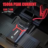 GoooLOO GE1500 Jump Starter 1500A 12V Car Battery Booster 6L Gas 4L Diesel view 3