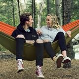 Glymnis Camping Hammock for 2 People Nylon Lightweight Portable Double view 5