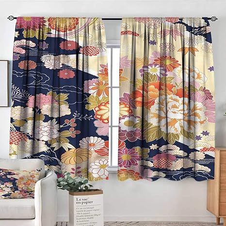 Amazon Com Sanring Japanese Boys Bedroom Backout Curtains