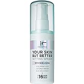 IT Cosmetics Your Skin But Better Makeup Setting Spray - Protects Makeup, Controls Shine, Provides Hydration - 16-Hour Hold - With Hyaluronic Acid, Coconut Water & Aloe Vera