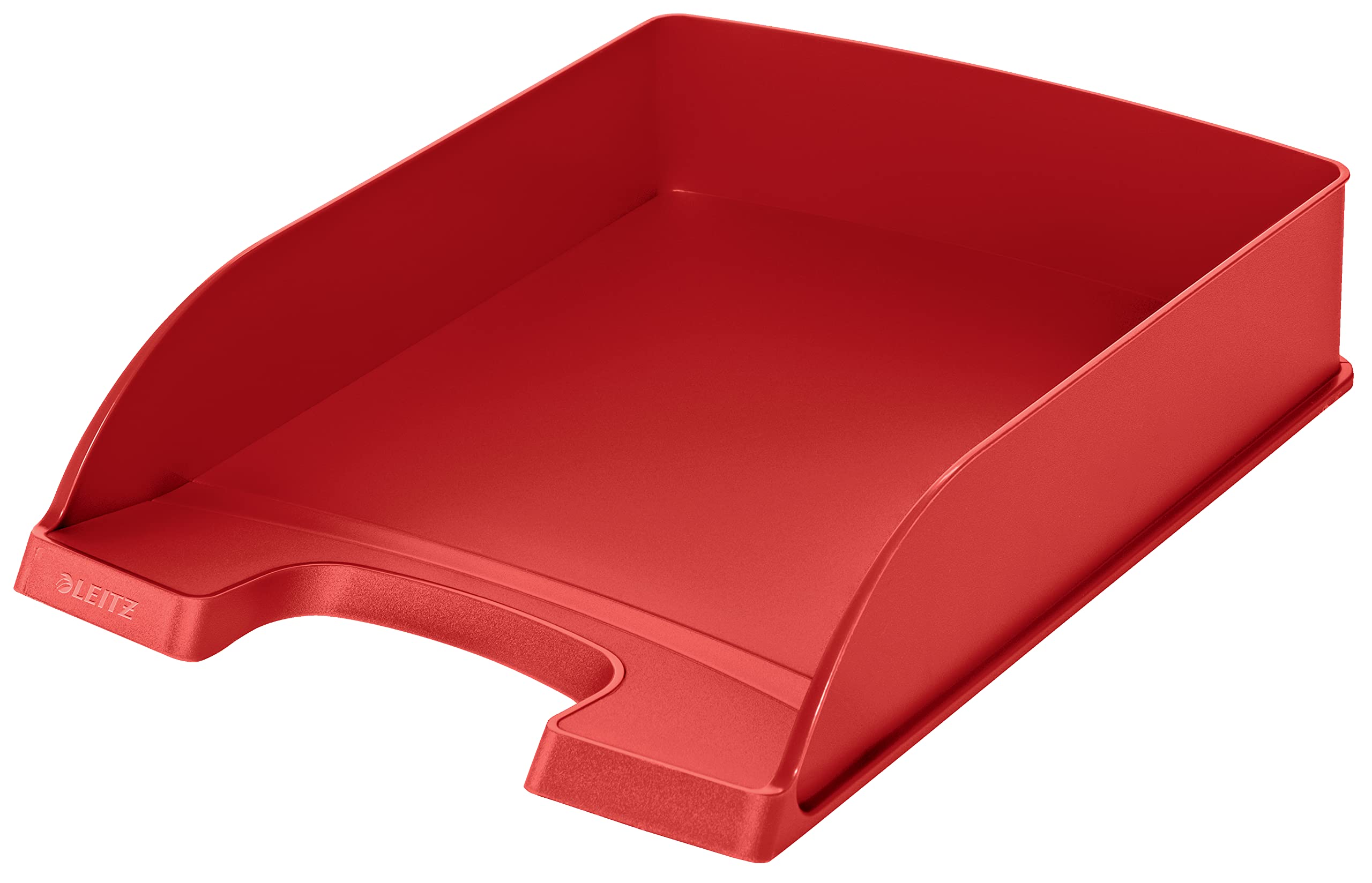 Leitz A4 Letter Tray, Light Red, Plus Range, 52270020
