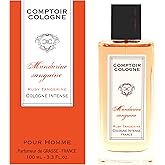 Comptoir Cologne Ruby Tangerine Intense - Fruity and Invigorating Cologne for Men - Long-Lasting Men's Cologne - Mandarin and Citrus Notes - 3.3 oz