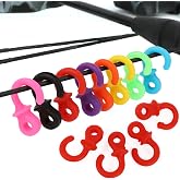 ZSHJGJR Archery Bow String Silencers, Bow String Stabilizer, Compound Bow String Rubber Dampener for Various Archery Bows 4pcs or 8pcs