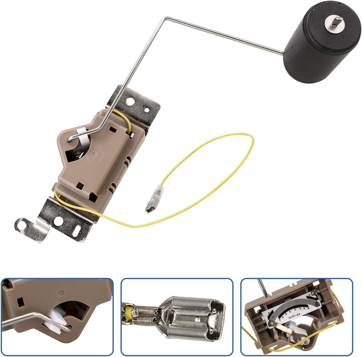 Fuel Tank Sender Fuel Pump Sending Unit Gas Gauge Level Sensor Direct Compatible with 1989-1998 Ford Mercury by 3mirrors: Automotive