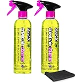 Muc-Off Drivetrain Cleaner &amp; Degreaser Spray | Fast-Acting on Chain, Cassette and Chainrings, Alkaline-Based Grease Cutter, for MTB, Road, Gravel and BMX