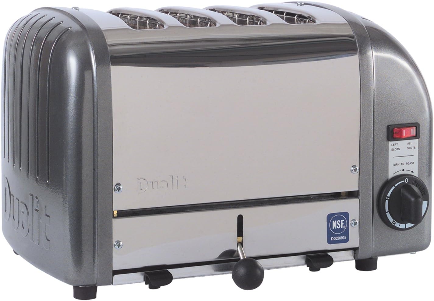 Dualit 4 slice 2 slot toaster with retractable cord Dualit 4 slice 2 slot toaster with retractable cord