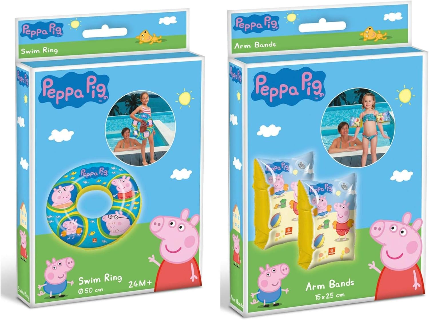 peppa pig swimming ring