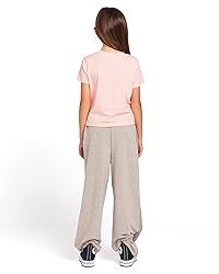Volcom Girls' I Got U Baby Short Sleeve Tee, Pink