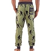 Lazy One Men's Jogger Sweatpants, Cozy, Warm, Pockets