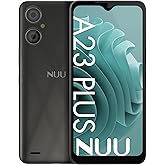 NUU A23Plus Basic Cell Phone for AT&T, T-Mobile, Cricket, Mint Mobile, Metro, 64G/3GB 6.3" 4G LTE, Q Link, Hello Mobile Dual
