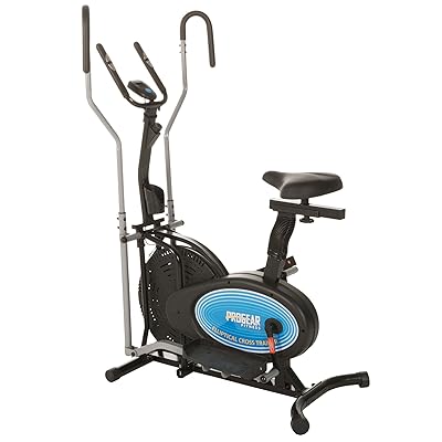 ProGear 400LS 2 Dual Trainer Elliptical & Exercise Bike with Pulse Sensor