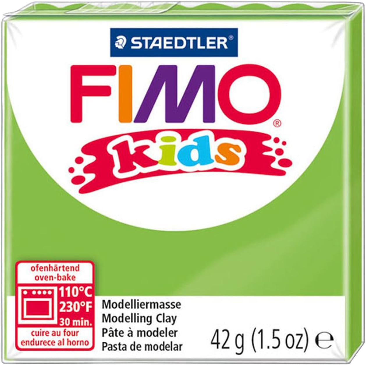 Fimo Kids Modelling Clay, Light Green, 42 g