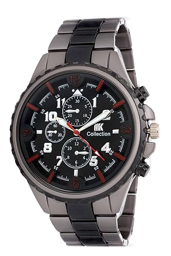 Dress Chronograph Black Dial Mens Watch - SPC153P1