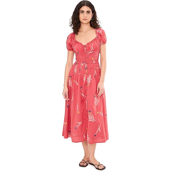 Free People Womens Falling Sun Midi Dress Syrah SM (Women's 4-6) One Size at Amazon Women's Clothing store Free People Womens Falling Sun Midi Dress Syrah SM (Women's 4-6) One Size at Amazon Women's Clothing store