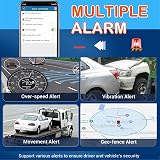 Zeerkeer 4G GPS Tracker Mini Real Time Locator with Magnet Geofence Route view 4
