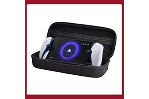 Hounyoln Travel Case for PlayStation5 Portal Remote Player, Carry Bag Fits PS 5 Portal Remote -Built-in Stand Design / Shockproof Anti-Scratch (Black)