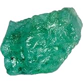 GEMHUB Natural Rough Emerald Raw Uncut Green Beryl Loose Gemstone Single