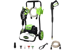 Greenworks Electric Pressure Washer GPW1800 1800 PSI 13 Amp 1.1 GPM