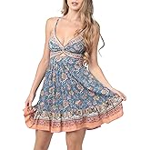 Angie Womens Angie Women's Peekaboo Sundress with Tiered Skirt