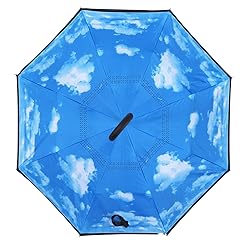 Wxjiahetai Inverted Reverse Umbrella with C-shaped