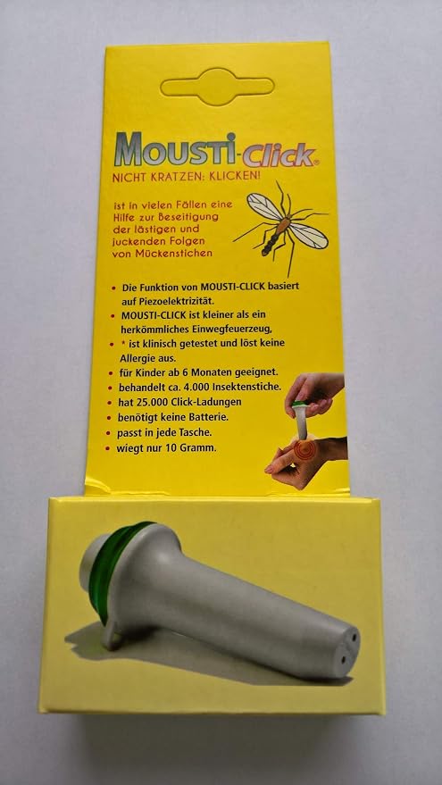 MOUSTICLICK gg. Contra las picaduras de insectos 30.000 clicks 1 ...