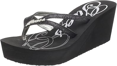 guess flip flops amazon