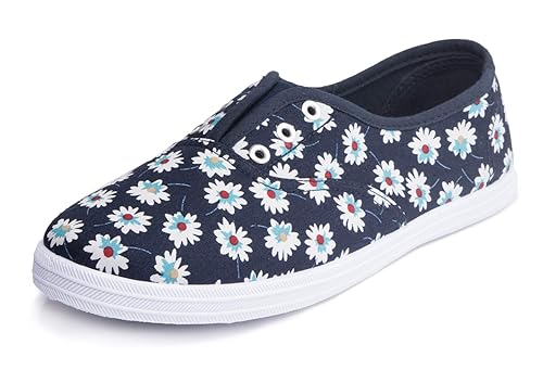 women's navy sneakers