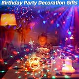 LITE WORLD 2Pack Disco Ball Light 4W USB DC5V Party Stage Lamp LED Strobe view 4