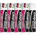 ChapStick Cherry Lip Balm 4-Pack + 1 Original ChapStick, Lip Moisturizer, 0.15 Oz Ea (5 Piece Set)
