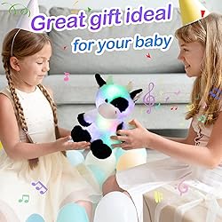 Glow Guards 15'' Light up Music Cow Stuffed Animals