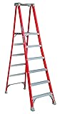Louisville Ladder 6-Foot Fiberglass Platform Ladder