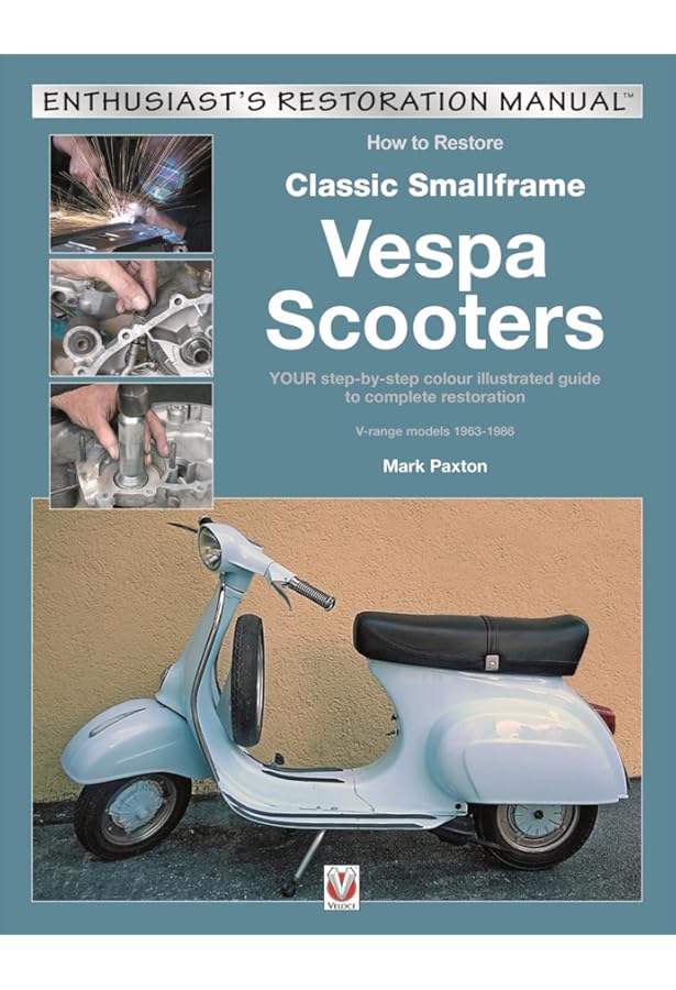 How to Restore Classic Largeframe Vespa Scooters: Rotary Valve 2