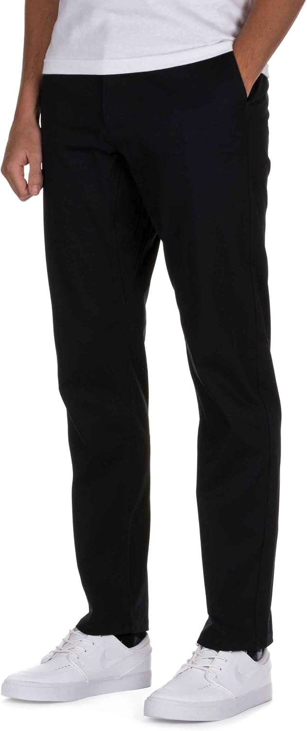 Nike SB 'Icon' Chino Flex Pant. Black.: Amazon.co.uk: Clothing