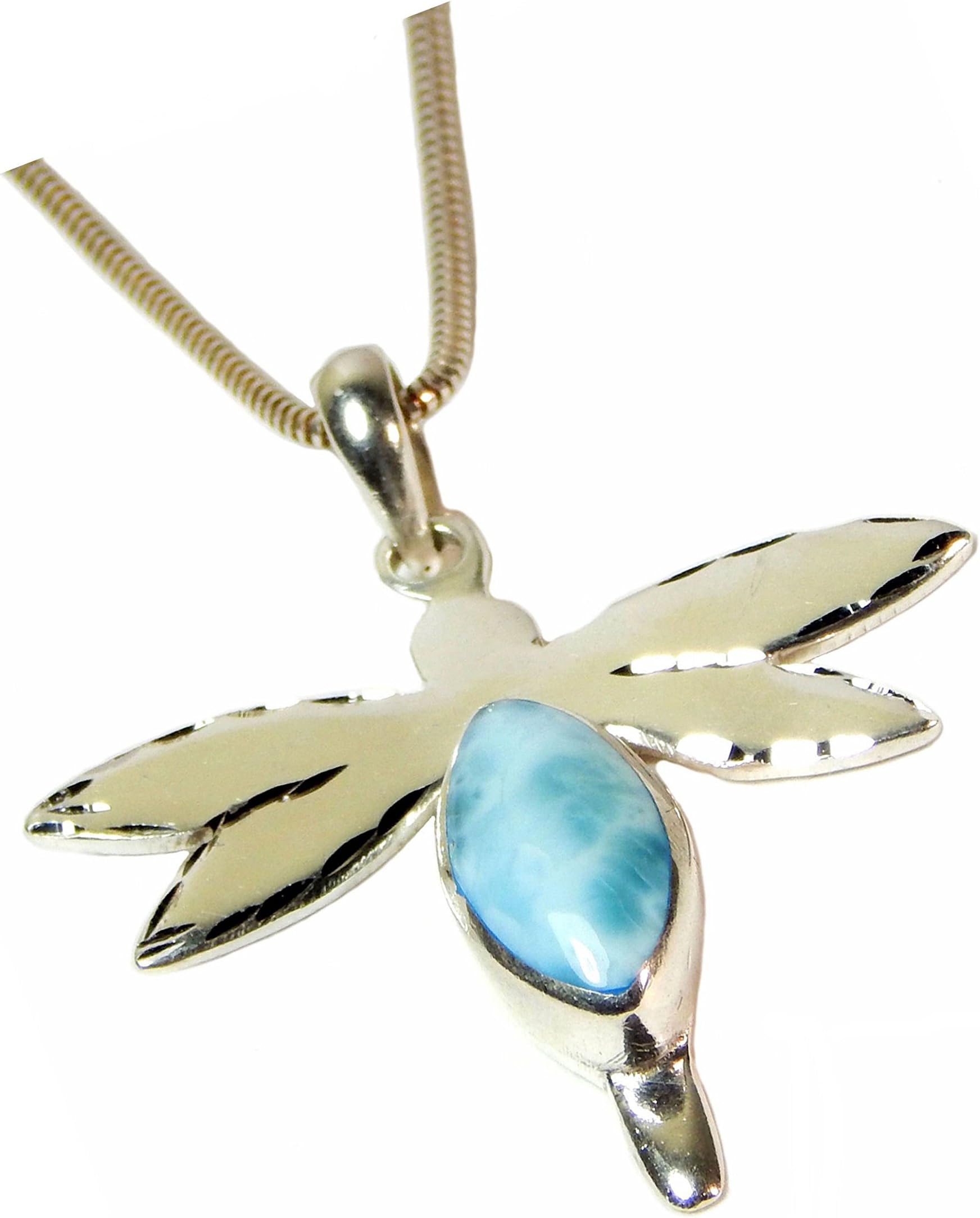 Paradise Stone Larimar Stylish Pendant