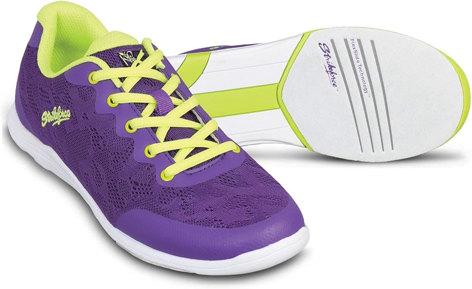 purple bowling shoes