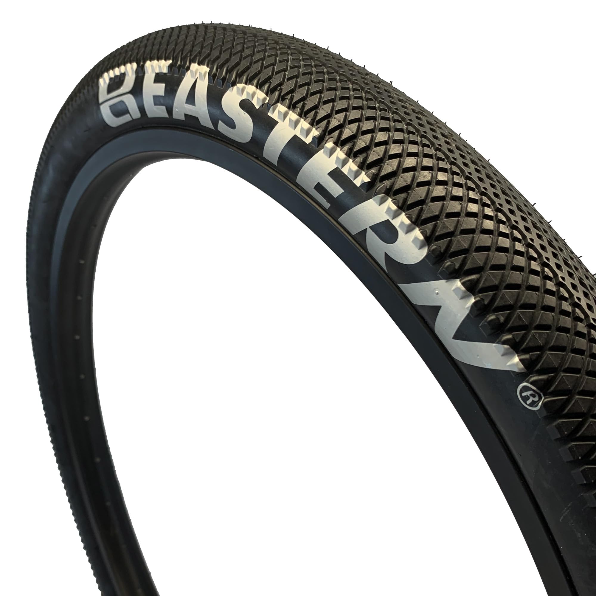 Eastern Growler Tyre 26 x 2.125 (Black & Silver) - Multi-Surface, Ideal for Cruisers, Street, E-Bikes, Folding Bikes