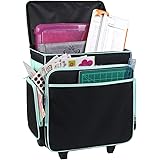 rolling scrapbook tote bolsa