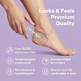 Glowxie Nano Glass Foot File - Callus Remover & Exfoliator Tool view 5