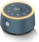 Dreamegg D1 White Noise Machine with Night Light 24 Sounds Baby Sleep