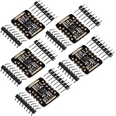Diitao 5pcs Heart Rate Sensor Module MAX30102 Pulse Detection Blood Oxygen Concentration Calculation Modules Heart Rate Sensors Compatible for Arduino STM32