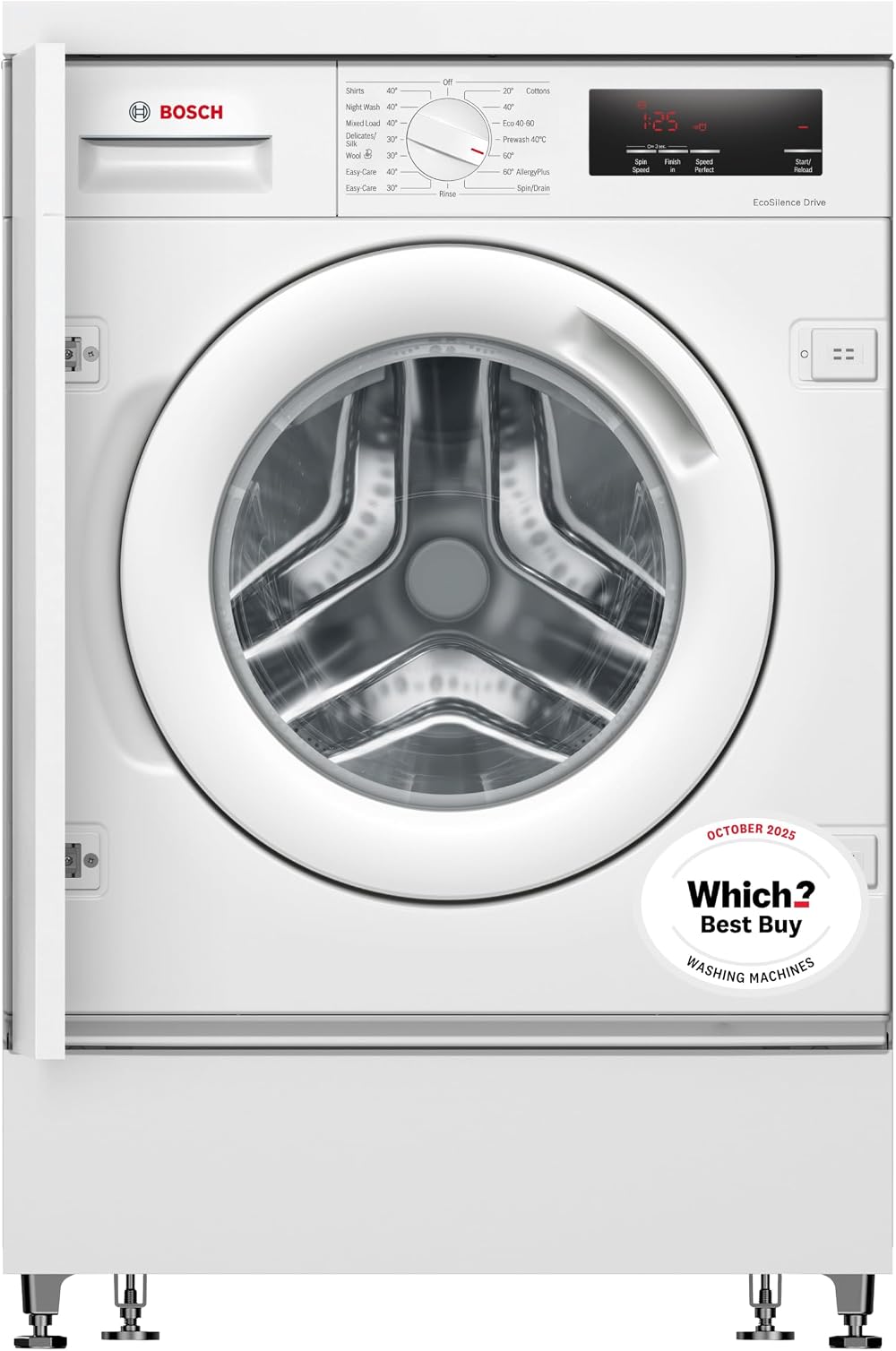Bosch Series 6 Built In Washing Machine 8kg 1400rpm