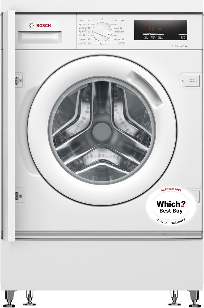 Bosch Series 6 Built In Washing Machine 8kg 1400rpm