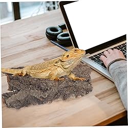 MARMERDO 4pcs Reptile Bark Decoration Reptile