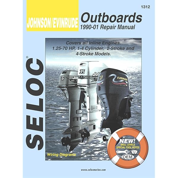 EVINRUDE Manuel d'entretien 1999 EE des 5 à 15 à 4 Temps, P/N