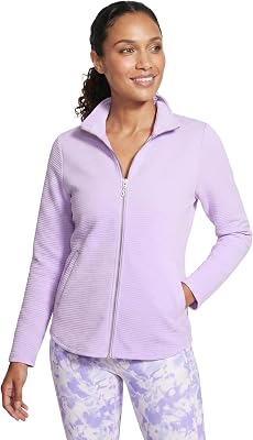 The Gowalk Shine - Chaqueta para mujer, color morado, talla M, Morado (, M