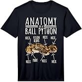 Python Snake Owner - Anatomy of A Ball Python Performance T-Shirt