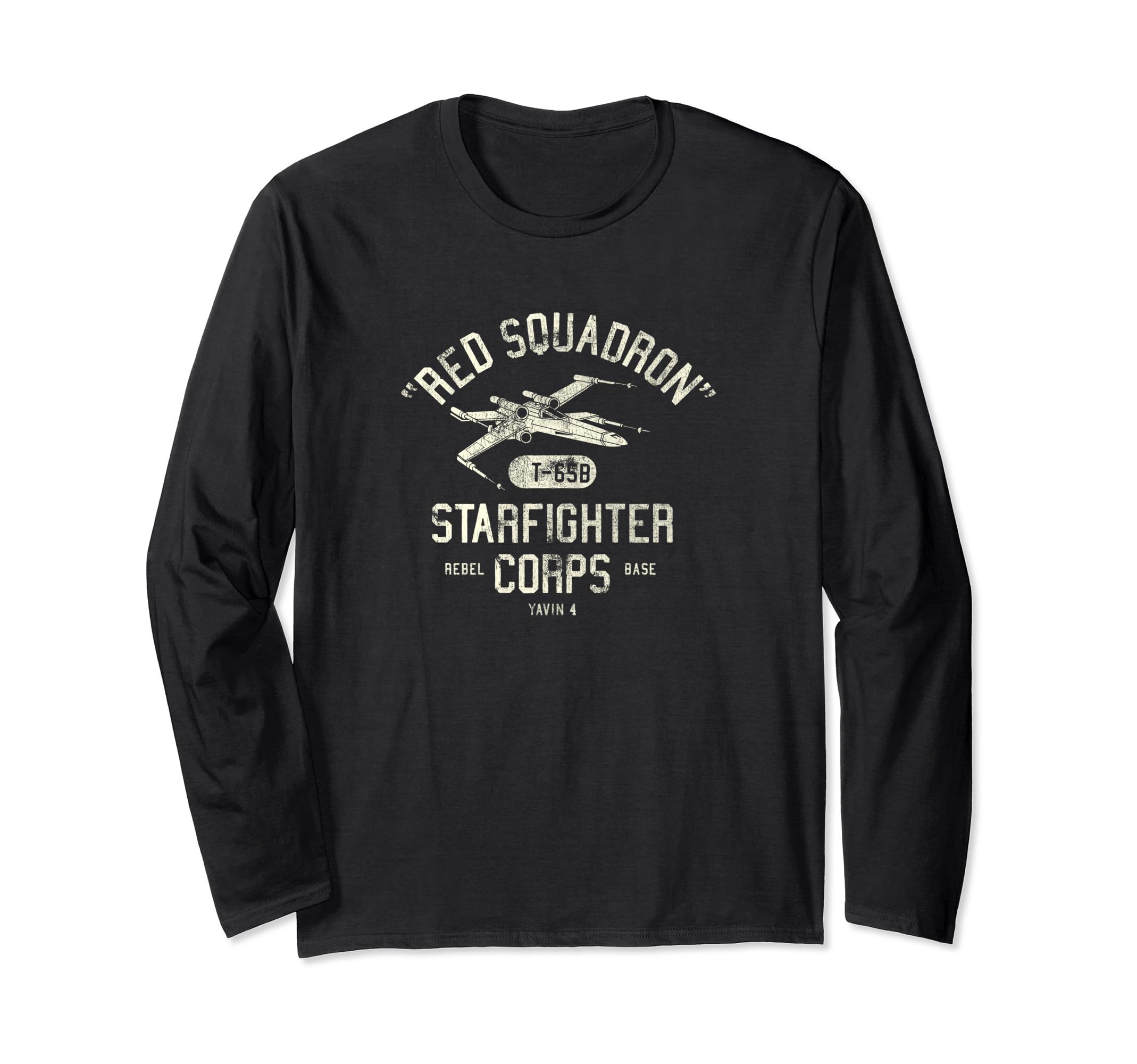 Star Wars Rebel X-Wing Starfighter Corps Collegiate Long Sleeve T-Shirt