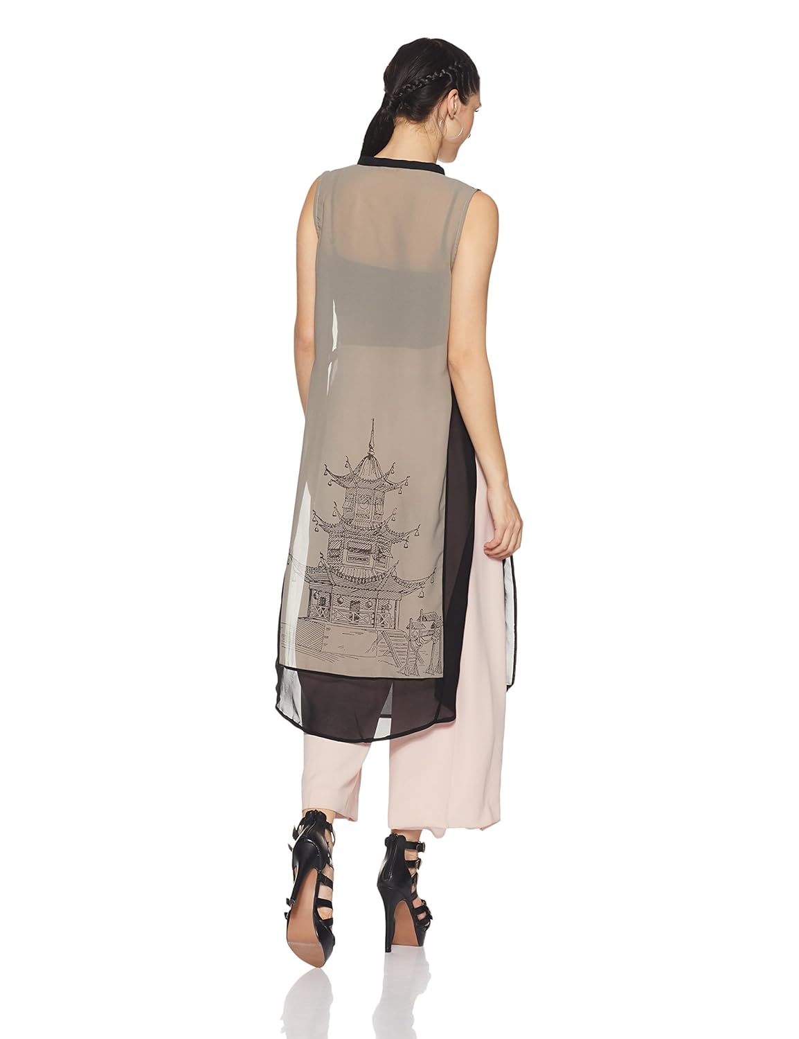 w for woman crepe gilets
